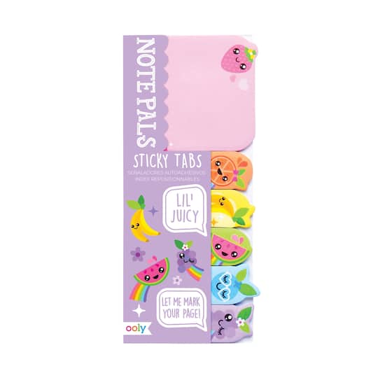 OOLY Note Lil&#x27; Juicy Pals Sticky Tabs